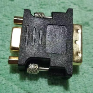 Адаптер DVI-VGA, адаптер DVI 24 + 5 Pin папа-VGA мама, видеокарта для дисплея, адаптер или конвертер