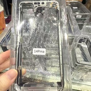 オリジナルLCDタッチスクリーンブラケットバーiPhone X XS XR 11 12 13 14 Plus Mini 15 Pro Maxフロントミドルフレームステッカー - Product Image 4