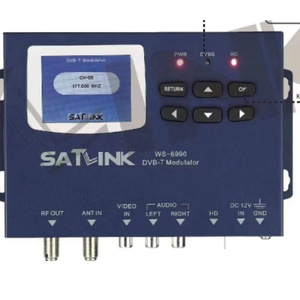 Satlink-Buscador de tierra LCD a Color, modulador de RF, AV, HD a DVB-T, codificador ISDBT, a 21, 1, 2, 1, 2 - Product Image 3