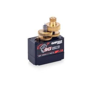 มอเตอร์เซอร์โวระบบดิจิทัล9G เกียร์โลหะ S0009M สำหรับหุ่นยนต์อัจฉริยะเครื่องบินบังคับวิทยุความเร็วสูง1/10 1/8 - Product Image 5