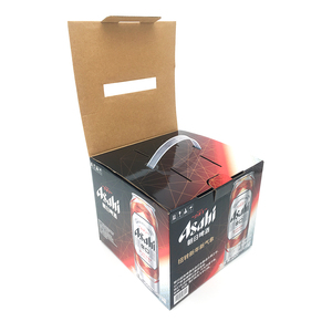 工厂批发定制标志瓦楞纸板啤酒盒 - Product Image 3