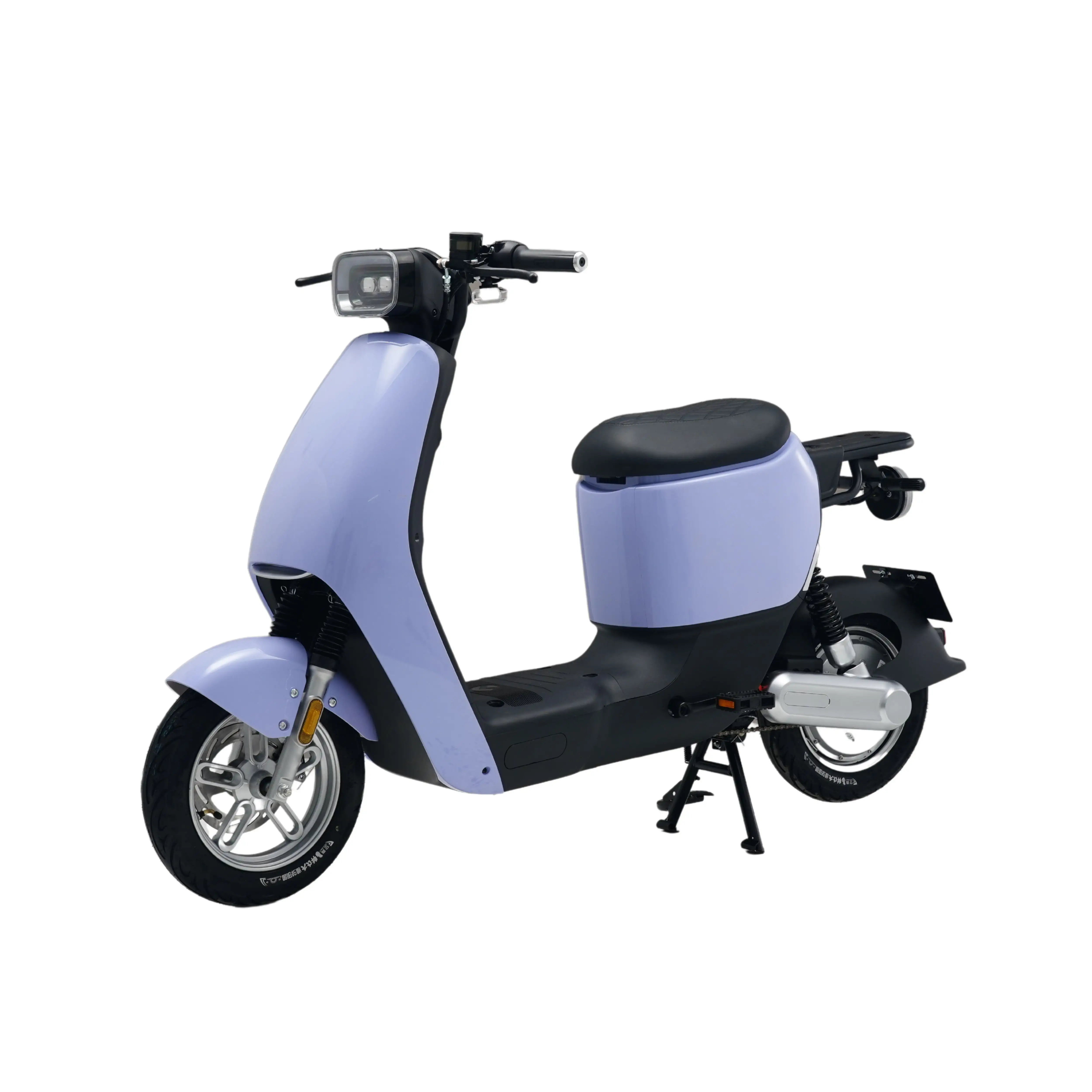 Motos eléctricas 2023 para adultos, ciclomotor con pedal, 48V, 400W, Chopper