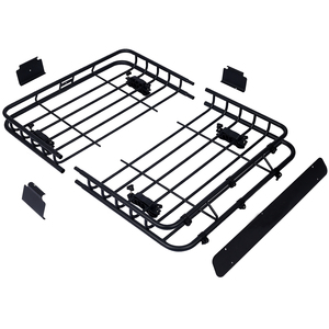 46x36*4.5 Inch Xe Mái Hàng Hóa Tàu Sân Bay Trên Mái Nhà Hàng Hóa Tàu Sân Bay Giỏ Hành Lý Chủ Cho SUV Và Pick up Xe Tải Công Suất của 150lbs - Product Image 3