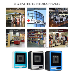2D-QR-Code-Scanner 2D-Desktop-Barcode-Scanner Schnelles Scannen Factory Direct Wholesale