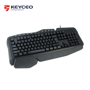 OEM-Teclado retroiluminado RGB para juegos, dispositivo compacto con 12 teclas de atajo Multimedia, membrana de teclado con cable USB para jugadores de PC - Product Image 4