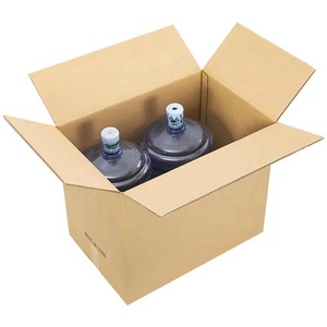 Özel büyük 5 katmanlar logo marka baskılı Kraft kağıdı oluklu nakliye teslimat karton büyük ve küçük depolama karton kutu - Product Image 1