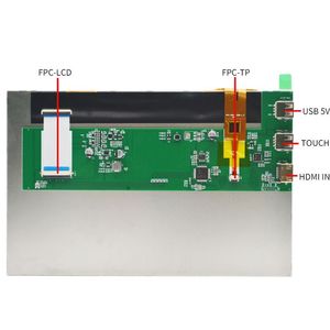 Isplay-monitor de pantalla táctil de 10,1 pulgadas, dispositivo con pantalla táctil de pulgadas