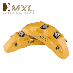 Özelleştirilmiş yüksek ön büyük frenleme kiti 380 6 Pot modifiye yarış fren kaliper ile 410MM FREN DİSKİ MM Rotor kiti - Product Image 3