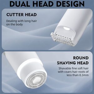 USB recarregável indolor cabelo aparador kit mini biquíni aparador máquina para homens e mulheres para uso doméstico carro rv - Product Image 4