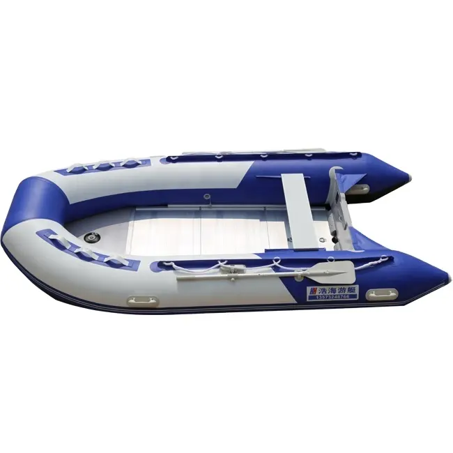 CE 3.6m Aluminum Floor Used Inflatable Folding Fishing BoatsためSale