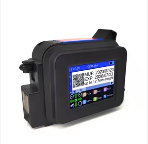 Macchina da stampa digitale portatile a getto d'inchiostro timbro di scadenza QR Coder latta Lot numero produzione stampante a getto a mano - Product Image 2