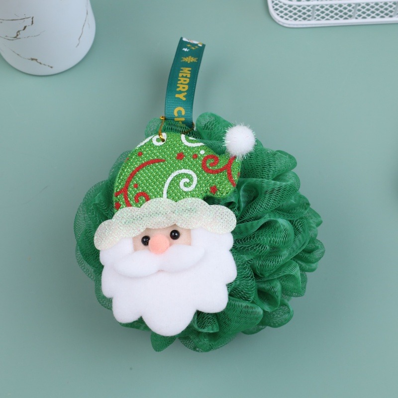 Abuelo verde de Navidad