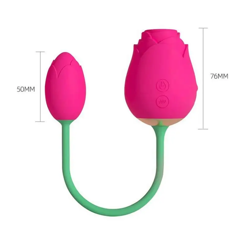 Amazon Vibrator penghisap panas mawar dengan mainan seks mawar untuk Masturbator payudara klitoris telur lompat untuk wanita