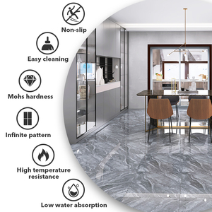 Lüks halı seramik iç fayans oturma odası için Ceram kat 60x60 kiremit mermer - Product Image 2