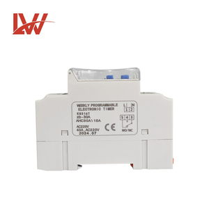 Neuartiger Mikrocomputer-Zeit schalter 250V 16A Digitaler programmier barer Timer für die wöchentliche Zeit steuerung