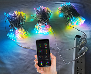Christmas String Light 10m RGB Multifuncional para aplicación Bluetooth Controlada para uso en interiores Clasificación IP65 - Product Image 5
