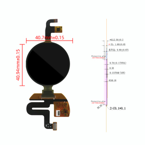 Visionox thông minh xem 1.508 ''amoled Màn hình 466x466 450 CD/M độ sáng qspi/mipi giao diện - Product Image 2