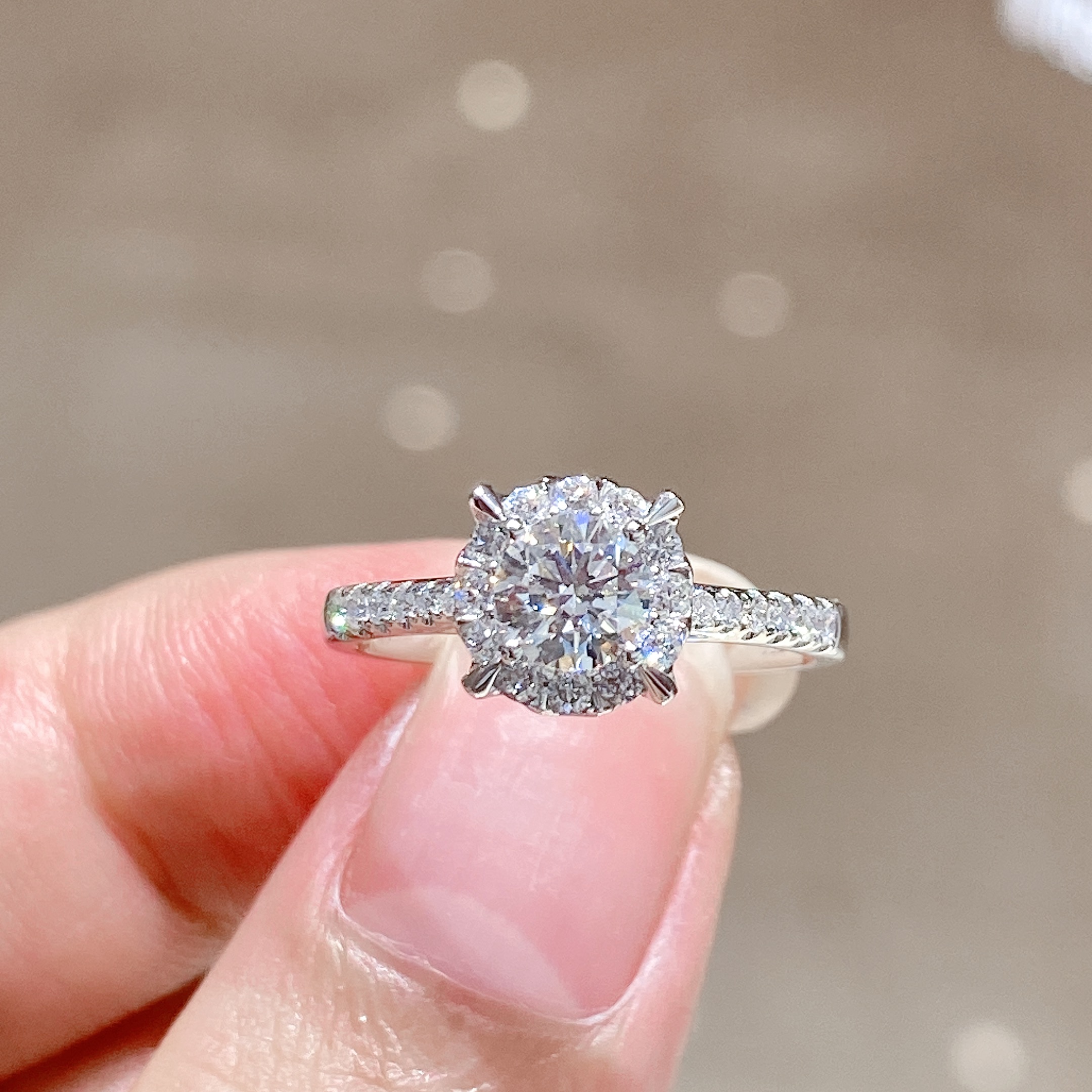 18K Solid Gold 1.0ct -0004