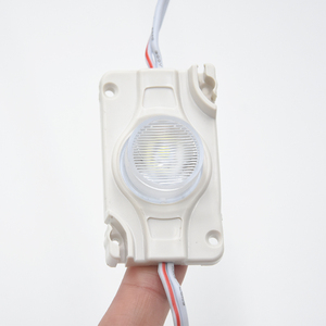 พลังงานสูงกลางแจ้งนำแสงป้าย1LEDs 1818 SMD 15*55องศาเลนส์ ABS ฉีด3วัตต์โมดูลกันน้ำ