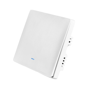 SZMYQ умный дом Tuya управление приложением WiFi Кнопка огнестойкий ПК пластиковый выключатель освещения настенный выключатель 1 2 3 4 Gang - Product Image 1