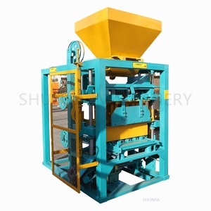 Automatic Brick <strong>Making</strong> <strong>Machines</strong> QTJ4-24 <strong>Building</strong> Hollow Cement Concrete <strong>Block</strong> <strong>Making</strong> <strong>Machine</strong> - Product Image 1
