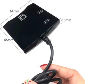 Programmierer Smart Chip EMV SIM eID Kartenleser Writer mit leerer programmier barer LTE USIM 4G Karte SIM CD