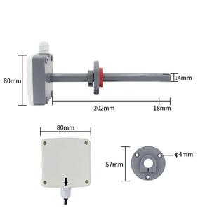 CDF-12A 0-5v 4-20ma Nitrogen Gas <strong>Soot</strong> Exhaust Pipe Anemometers Air Flow Wind Speed <strong>Sensor</strong> Meter - Product Image 5