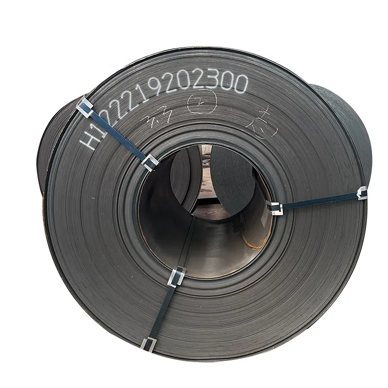 Ss400 Q235 Q355 A36 Grade50 S235jr 1,2mm 1,5mm 1,1mm a 12mm Soft HRC Ms Black Carbon Tira laminada en caliente Slite Hoja de bobina de acero