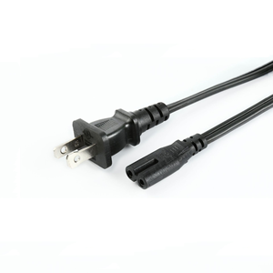 Cable de CA de doble PIN (5 pies) Adaptador de impresora para computadora portátil Cable de alimentación para computadora y electrodomésticos - Product Image 3