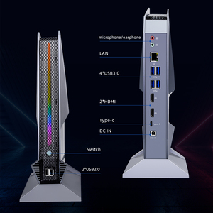 Fabrika toptan oyun PC 12th Gen InteI i7 12700H Mini PC n-vidia RTX 3050Ti 4G PCIE4.0 2xDDR4 Windows11 masaüstü bilgisayar - Product Image 4