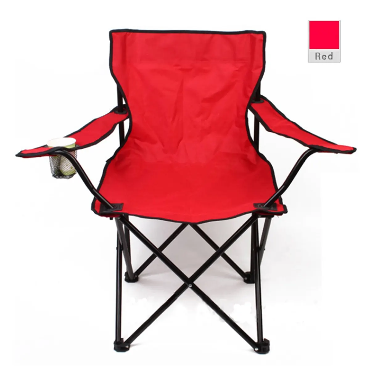 Silla de playa ligera para acampar en el mar, silla plegable de acero al aire libre, barata, oxford-poliéster, cubierta negra XL 1, OEM chile