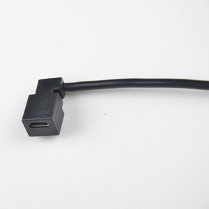Özel mikro USB modeli sağ açı dirsek veri kablosu erkek kadın M/F uzatma bilgisayar kullanımı PVC ceket örgü koruyucu USB - Product Image 1