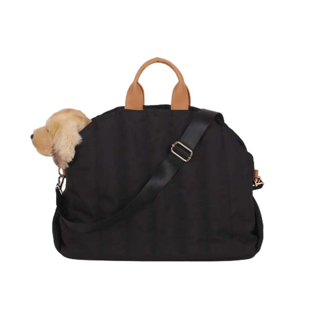 Yeni naylon su geçirmez çıkarılabilir pet kum yün kedi ve köpek çantası basit çift transpalet omuzdan askili çanta