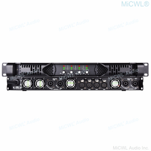 Pro 4000W Amplificador digital de alta potencia de 4 canales 1000 vatios con función de puente Unidad Lineal Array Acoustic 1650W 4Ohm - Product Image 3