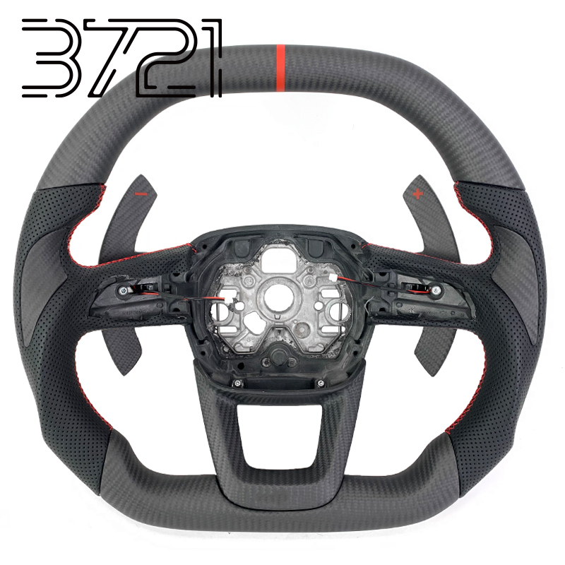 Matte carbon fiber+matte shift paddles