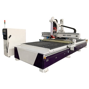Cambiador de herramientas automático lineal de WS-2060, máquina enrutadora ATC CNC de trabajo de madera, acrílico, plástico y aluminio - Product Image 2
