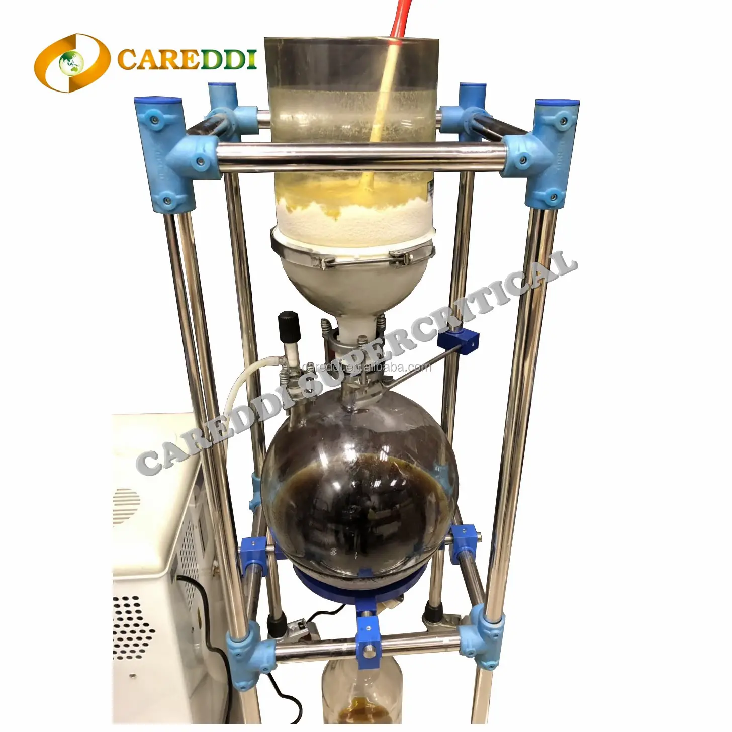 Extractum Purification Chemical Vacuum Filter Essential oil Dewaxing Machine Jacketed Vacuum Filter For Sale