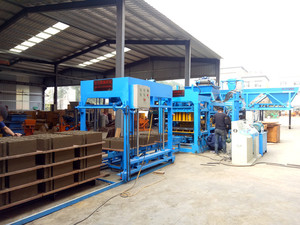 HondurasBrick Moulding Maker <strong>Machine</strong> <strong>Automatic</strong> <strong>Building</strong> Concrete <strong>Block</strong> Making <strong>Machine</strong> QTJ6-15 Full Production <strong>Line</strong> - Product Image 2