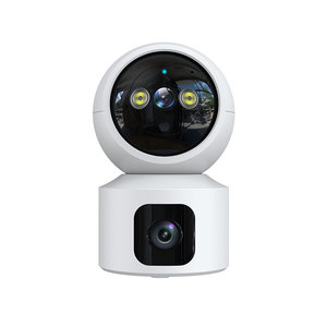 R12 Intelligent Dual-lens Linkage Wifi Camera H.265 <strong>Image</strong> <strong>1</strong> Set <strong>Top</strong> 2 Sets Intelligent Rotation Support Two-way Audio - Product Image 1