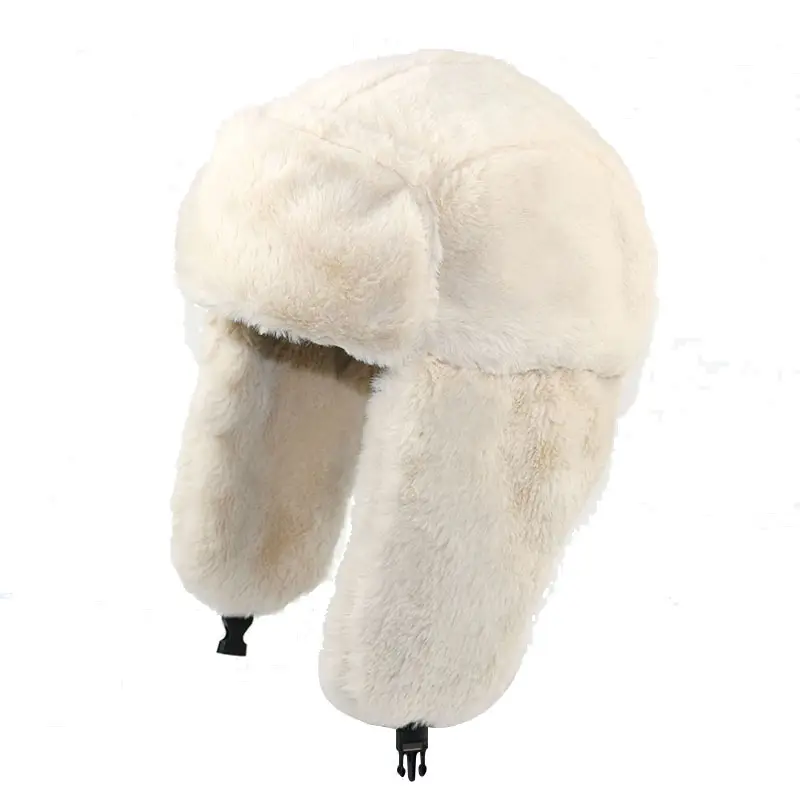 Lei Feng hat Men's and women's winter plush thickened ear caps cycling hats outdoor ski cotton caps