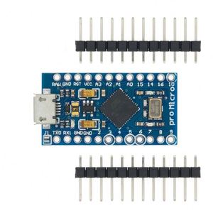 Pro Micro ATmega32U4 5V 16MHz sostituire ATmega328 per arduino ATMega 32 u4 Pro Mini con 2 fila Pin intestazione