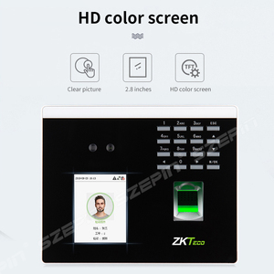 ZK xface100 hệ thống chấm công sinh trắc học Máy quét dấu vân tay Máy chấm công thời gian đồng hồ vân tay - Product Image 3