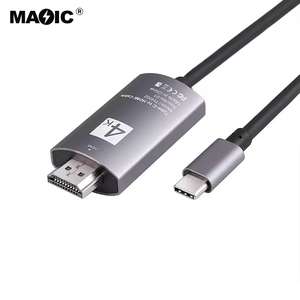 สายแปลงความเร็วสูง OEM 2M 4K 60HZ,สายแปลง Type-C เป็น HDMI ขนาด12นิ้วรองรับ HDCP NETFLIX - Product Image 2