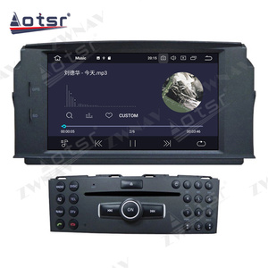 Android 11 PX6 64G araba radyo GPS navigasyon ünitesi için MERCEDES BENZ C sınıfı C180/C200/MERCEDES W204 kaydedici multimedya oynatıcı - Product Image 4