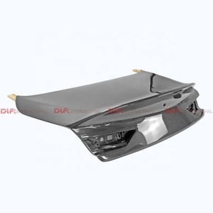 Infiniti için Q60 CV37 17 itibaren DLF tipi karbon Fiber arka gövde en kaliteli qcarbon karbon gövde