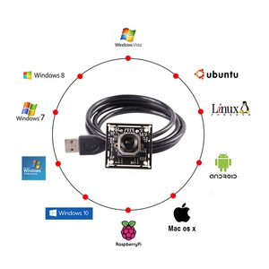 Raspberry Pi obiettivo grandangolare visione a colori sensore IMX179 HD 8MP 30FPS modulo fotocamera USB OV2710