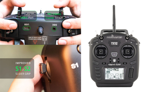 Radiomaster TX12 markii điều khiển từ xa hội trường Gimbal 4 trong 1/cc2500 Racing Drone FPV đa giao thức điều khiển vô tuyến - Product Image 5