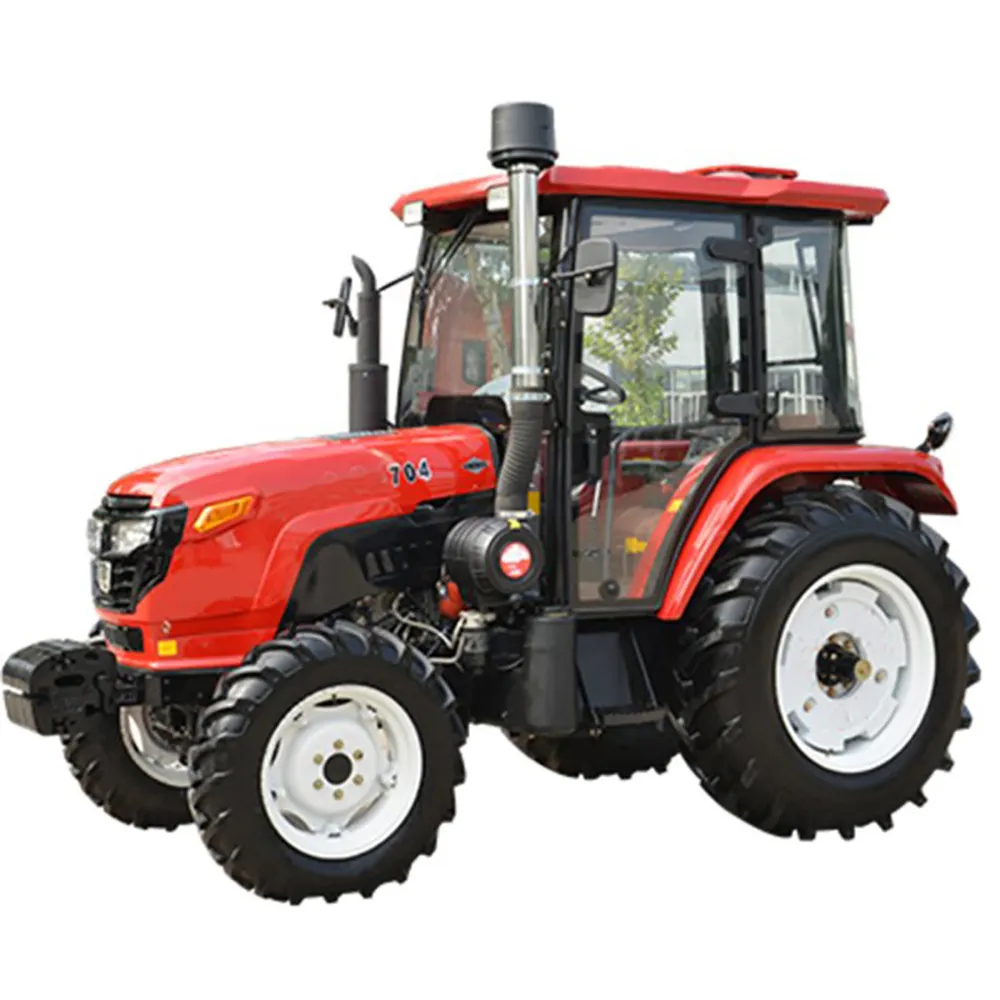 China 1204 120HP Agriculture 4X4 Wheel Farm Tractor High Quality Factory Supply 25HP 4 Wheel Tractor for Multiple Light Works