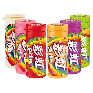 畅销奶糖果味糖果七彩水果味嚼硬酸糖30克异国糖果