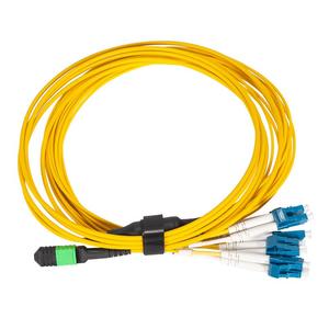 高密度MPO-LC F12Fファイバーパッチコード光ジャンパーMPOMTPパッチコードトランクケーブル - Product Image 3